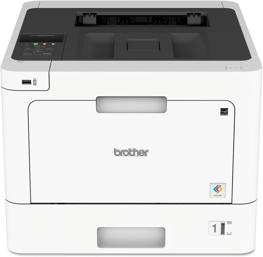 Brother HL-L8260CDW Business Color Laser Printer, Duplex, Flexible Wireless Networking, Mobile Device Printing, Advanced Security Features – Amazon Dash Replenishment Ready,White