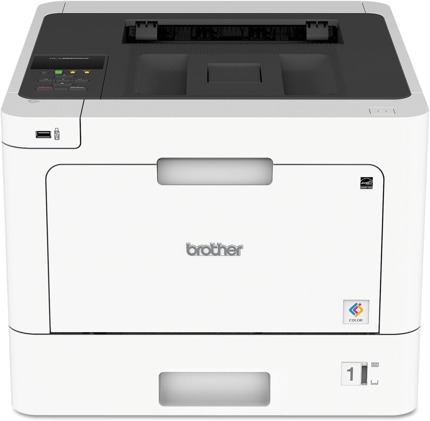 Brother HL-L8260CDW Business Color Laser Printer, Duplex, Flexible Wireless Networking, Mobile Device Printing, Advanced Security Features – Amazon Dash Replenishment Ready,White