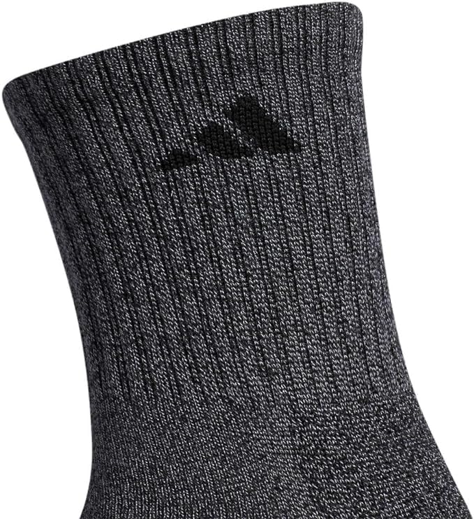 Adidas Men's High Quarter Sock, 4-pack, Size 6-12 (Navy, White, Black, Gray)