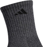 Adidas Men's High Quarter Sock, 4-pack, Size 6-12 (Navy, White, Black, Gray)