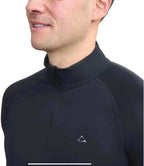 Men's Merino Blend Shirt, Black, Large, Made from Recycled Material