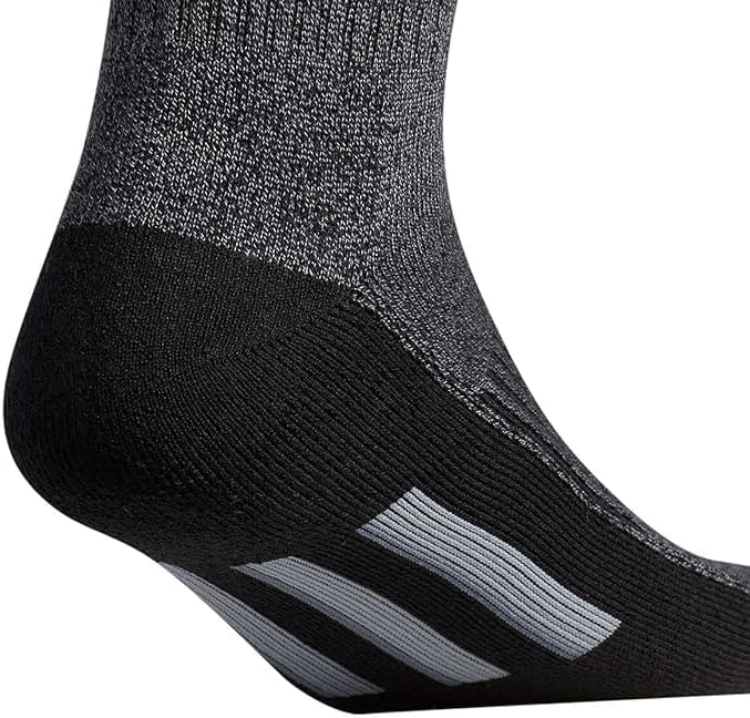 Adidas Men's High Quarter Sock, 4-pack, Size 6-12 (Navy, White, Black, Gray)