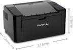 PANTUM PantumP2502W Monochrome Laser Printer Home Office School Student Mobile Wireless Printing- Small