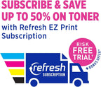 Brother Compact Monochrome Laser Printer, HL-L2350DW, Wireless Printing, Duplex Two-Sided Printing, Includes 4 Month Refresh Subscription Trial and Amazon Dash Replenishment Ready
