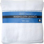 Grandeur Hospitality Towels, Wash Cloth 24-Piece