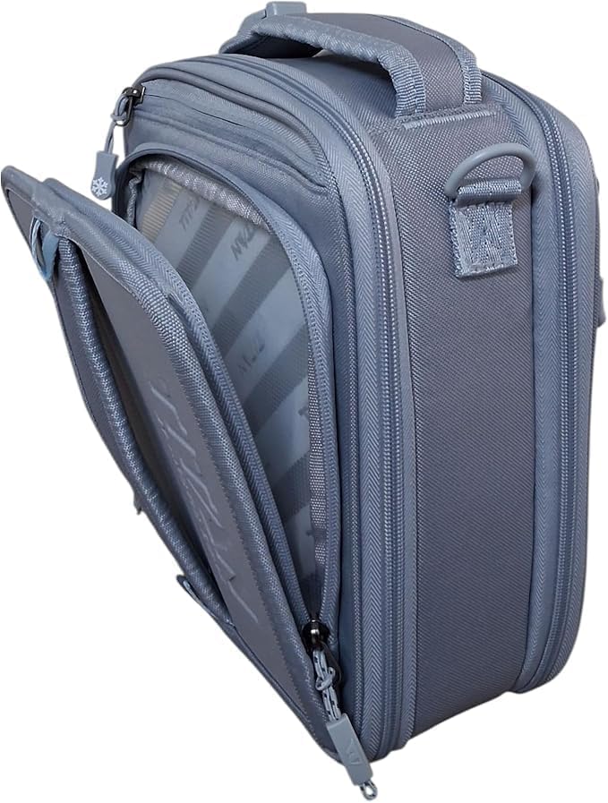 Titan Deep Freeze Fridge Cold Expandable Lunch Pack| Includes 2X 250g High Performance Ice Walls | Insulated Horizontal Design (Pale Frost)