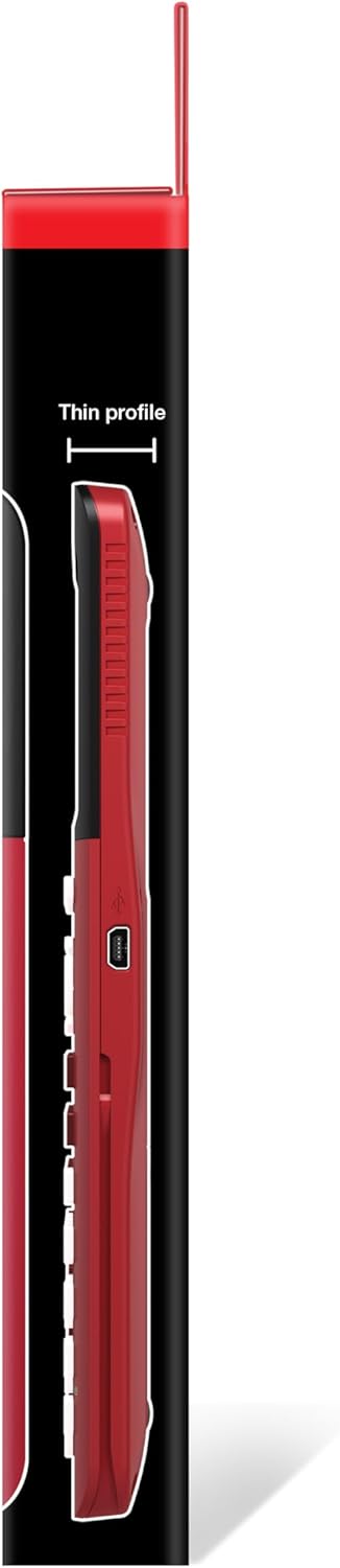 Texas Instruments TI-84 Plus CE Color Graphing Calculator, Radical Red Small