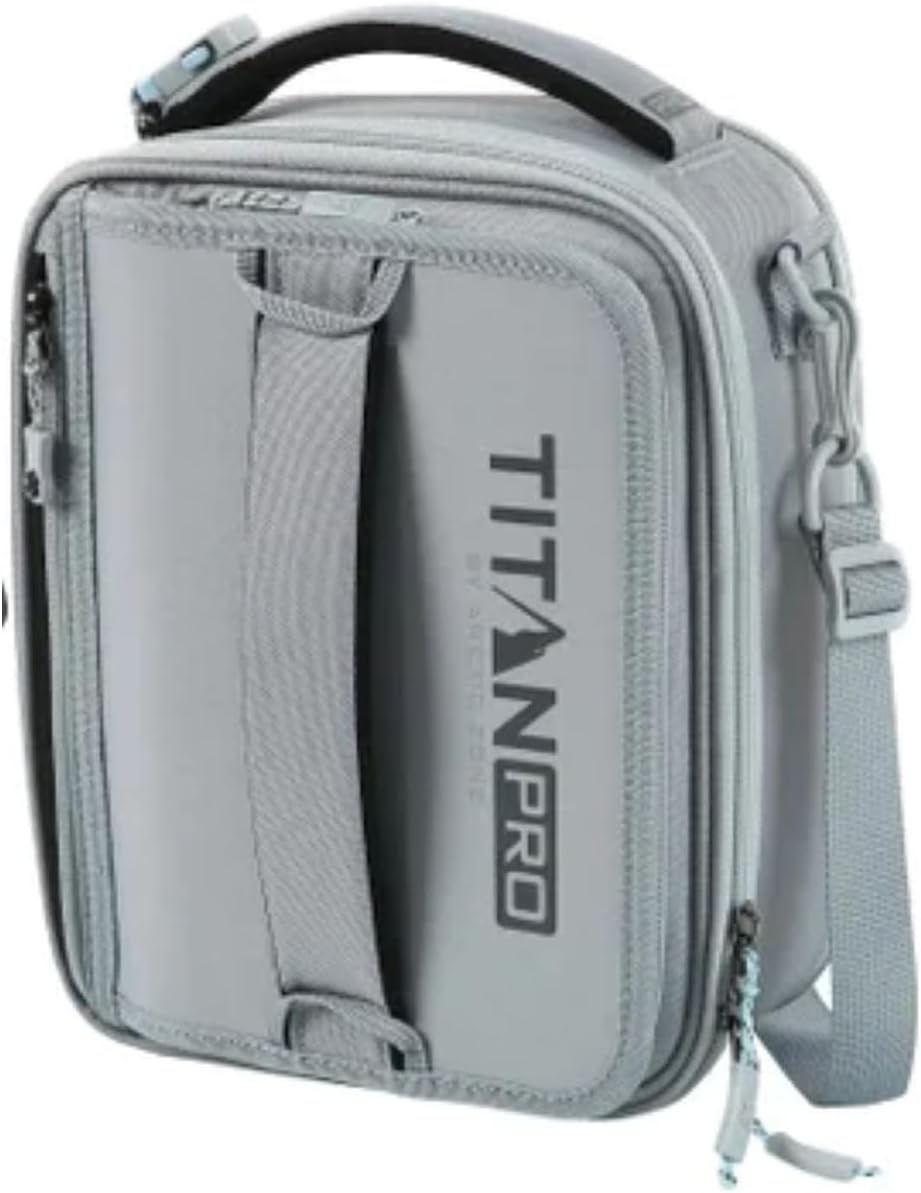 Titan PRO Expandable Lunch Box by Arctic Zone with Ice Walls® & Leak-Proof Bento, Keeps Food Cold Up to 6 Hours