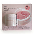 PDRN Retinal Eye Patches for Rejuvenating & Puffy Eyes with Glow Jelly, Niacinamide, Korean Skin Care, 2-pack, total 120 count and 5.92 oz