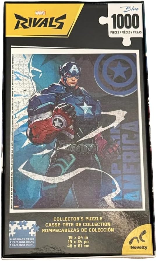 Marvel Captain America Collector's Puzzle, 1000 Pieces