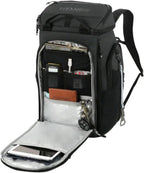 Titan PRO By ARCTIC ZONE Insulated Backpack Cooler with Ice Walls (Black-Black)
