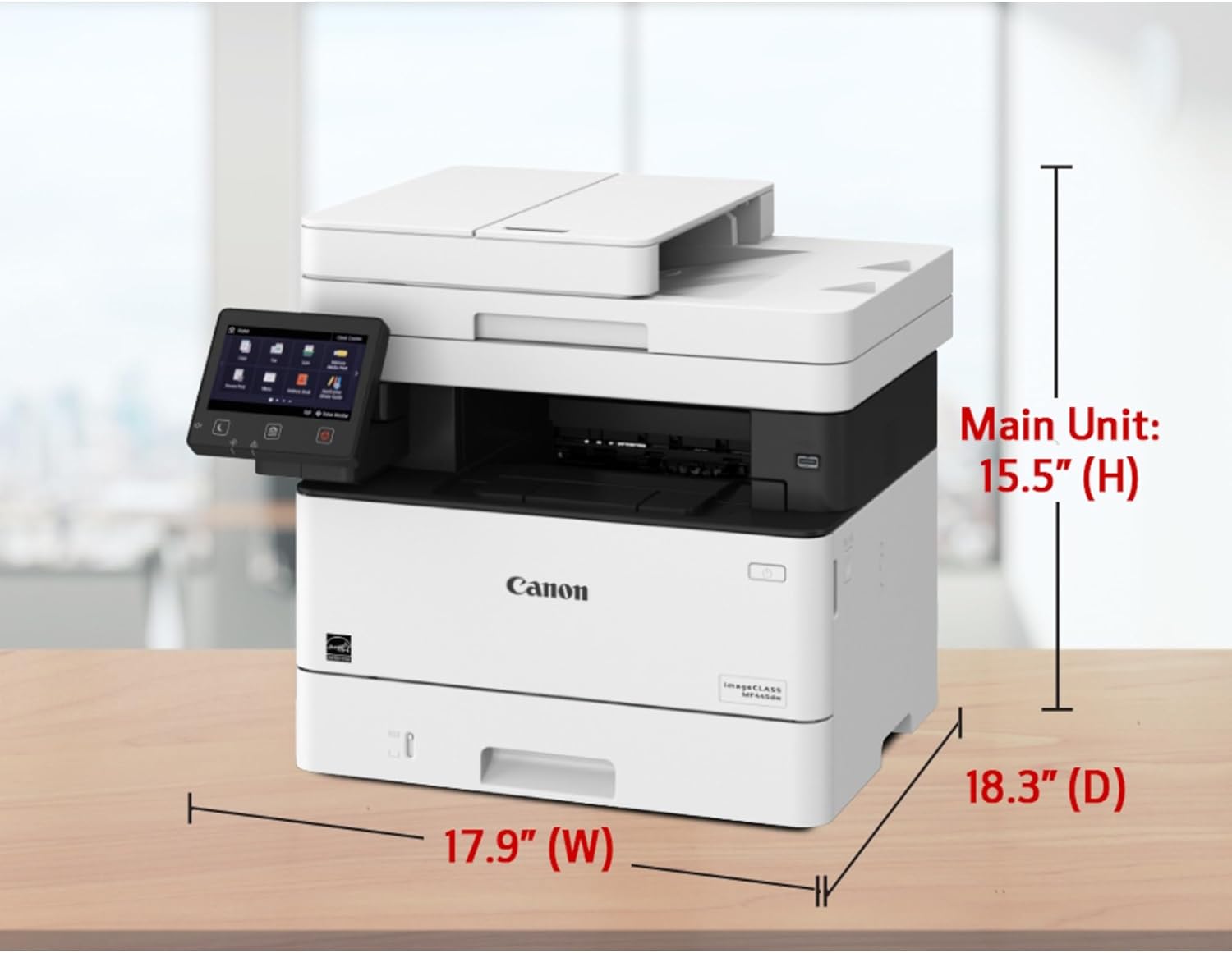 imageCLASS MF445dw - All-in-One, Wireless, Mobile-Ready Laser Printer with 3 Year Warranty