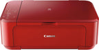 Canon PIXMA MG3620 Wireless All-In-One Color Inkjet Printer with Mobile and Tablet Printing, Red, 17.7 (W) X 12.0 (D) X 6.0 (H)