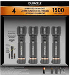 Duracell Hybrid Led Flashlights, 4 pack