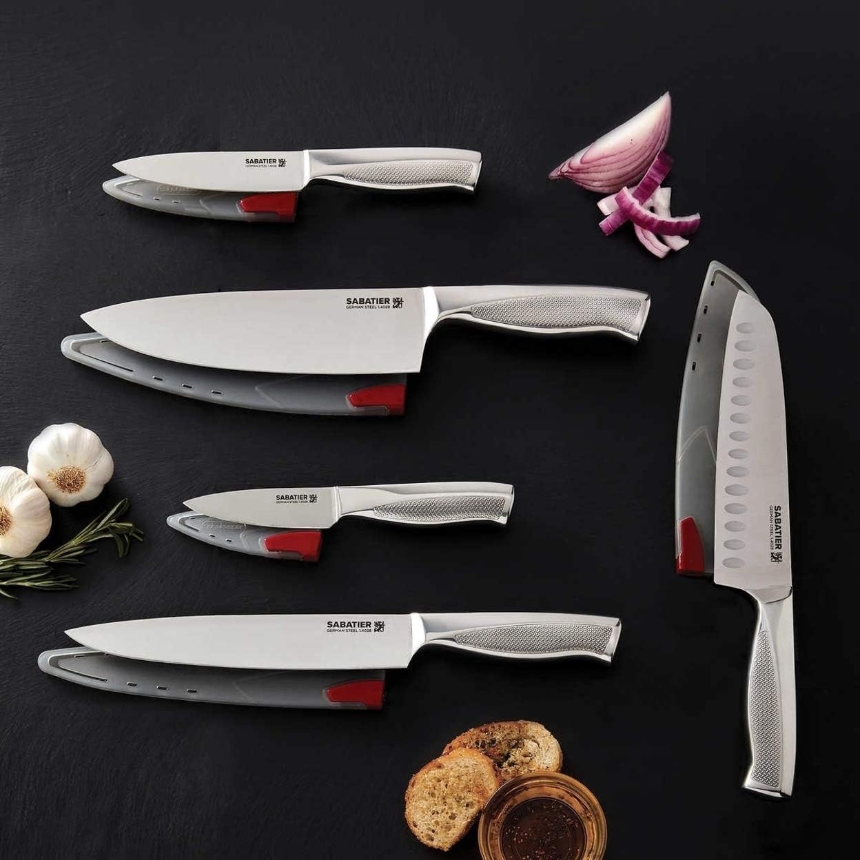 sabatier 5 piece knife set