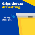 CloroxPro Glad ForceFlex 13 Gallon Tall Kitchen Drawstring Trash Bags, 100 Ct (Package May Vary)