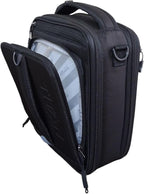 Titan Deep Freeze Fridge Cold Expandable Lunch Pack | Includes 2X 250g High Performance Ice Walls | Insulated Horizontal Design (Black)