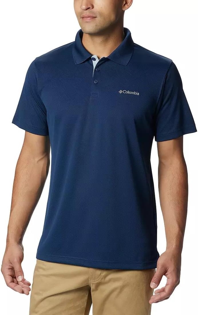Columbia Men's Utilizer Polo, 50 UPF, Omni-Shade, Small