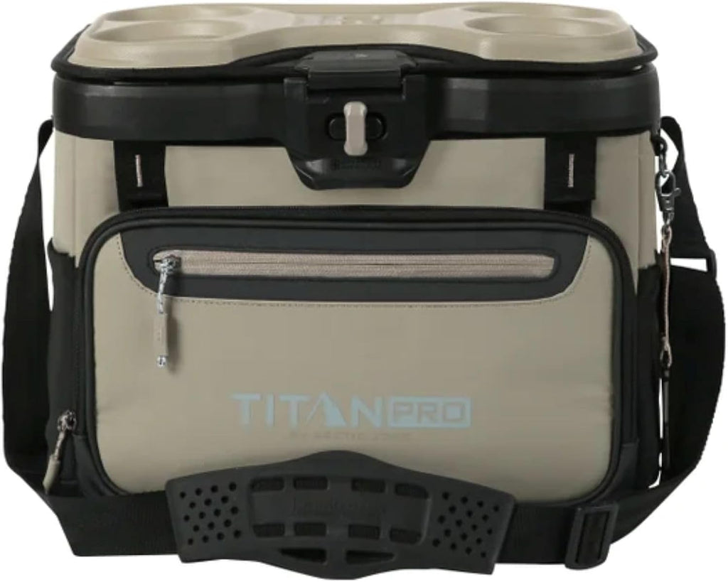 Titan PRO by Arctic Zone 40 Can Iceless Zipper;Less Collapsible Cooler