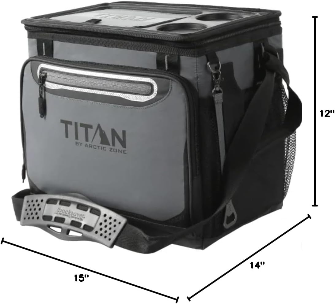 Titan 40 Can Collapsible Cooler – Leak-Proof, High-Performance Insulated Soft Cooler for Camping, Picnics, Beach, and Travel
