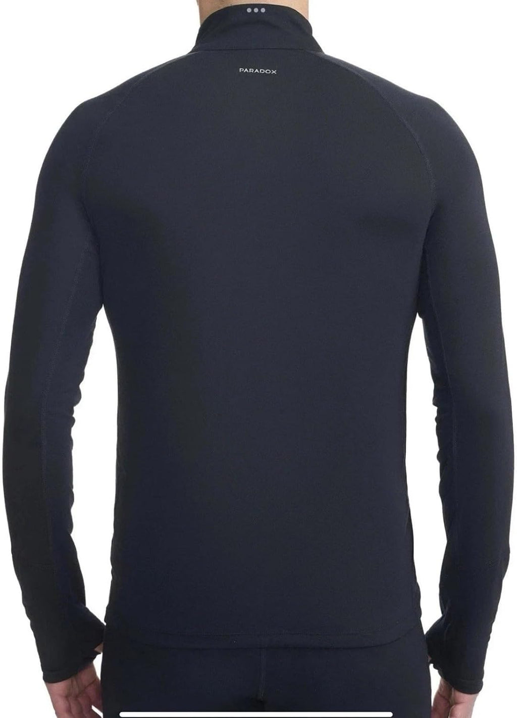 Men's Merino Blend Shirt, Black, Large, Made from Recycled Material