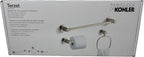 Kohler Terzet Three Piece Bathroom Accessory Set