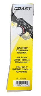 Coast 1200 Lumen Rechargeable Headlamp, 3-Pack