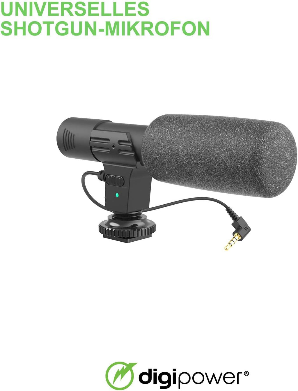 DigiPower Follow ME #GoViral Vlogging Kit for Cameras & Phones | with Microphone, 36 LED Light, Smartphone Grip, Wireless Shutter Remote, Tripod | Vlogging Equipment for YouTube, Instagram & Tiktok