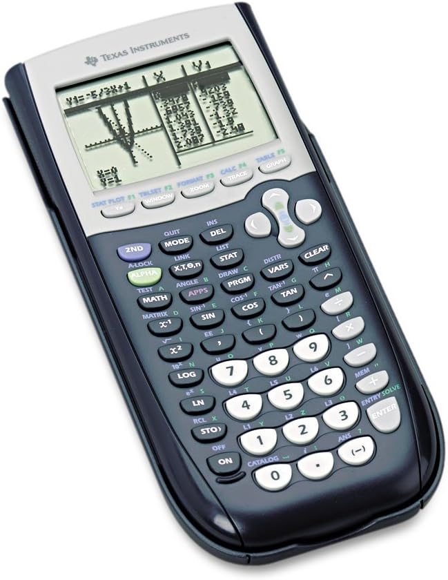 Texas Instruments TI-84 Plus Graphics Calculator, Black 320 x 240 pixels (2.8" diagonal)