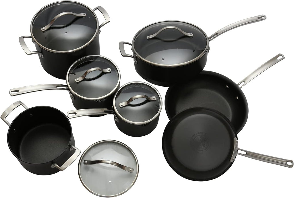 Kirkland Signature 12-piece Hard Anodized Cookware Set