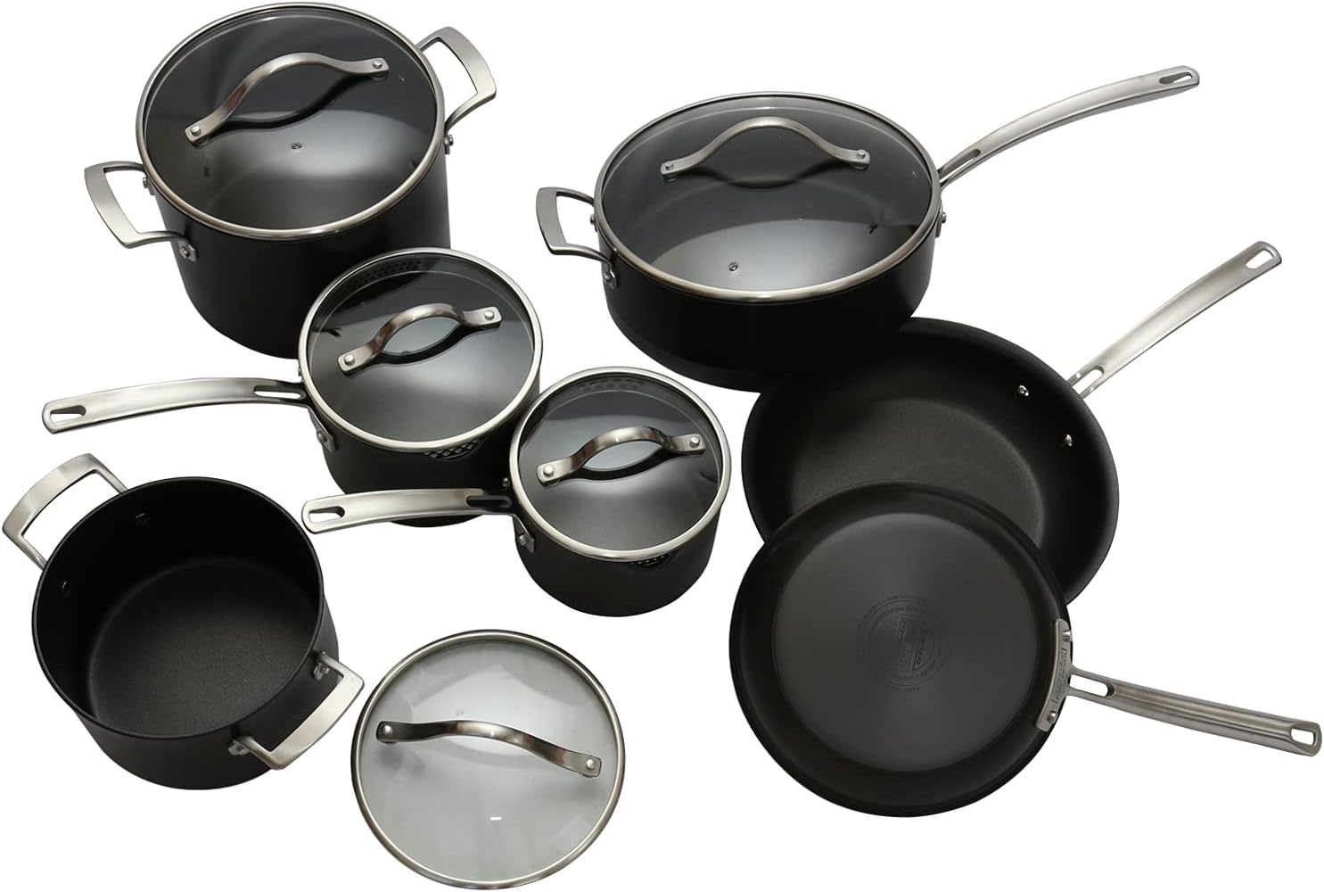 Kirkland Signature 12-piece Hard Anodized Cookware Set