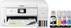 Epson EcoTank ET-2750 Wireless Color All-in-One Cartridge-Free Supertank Printer with Scanner, Copier and Ethernet, Regular