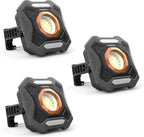 DURACELL Work Light with Rotating Base, 1500 Lumens, Rechargeable, 3-Pack