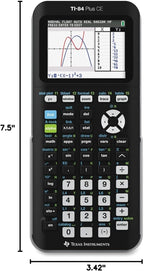 Texas Instruments TI-84 Plus CE Color Graphing Calculator, Black