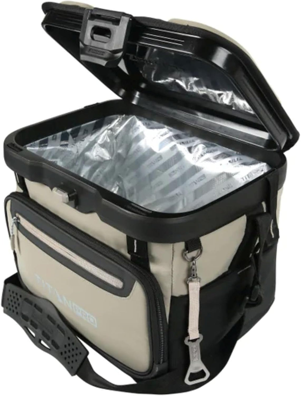 Titan PRO by Arctic Zone 40 Can Iceless Zipper;Less Collapsible Cooler