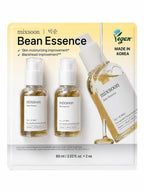 Mixsoon Bean Essence Exfoliating, AHA Moisturizer for Hydrating, Fermented Bean Extract, Gentle Formula for Smooth Skin 2-pk 60ml / 2.02 fl.oz. Korean Glass Skin Care