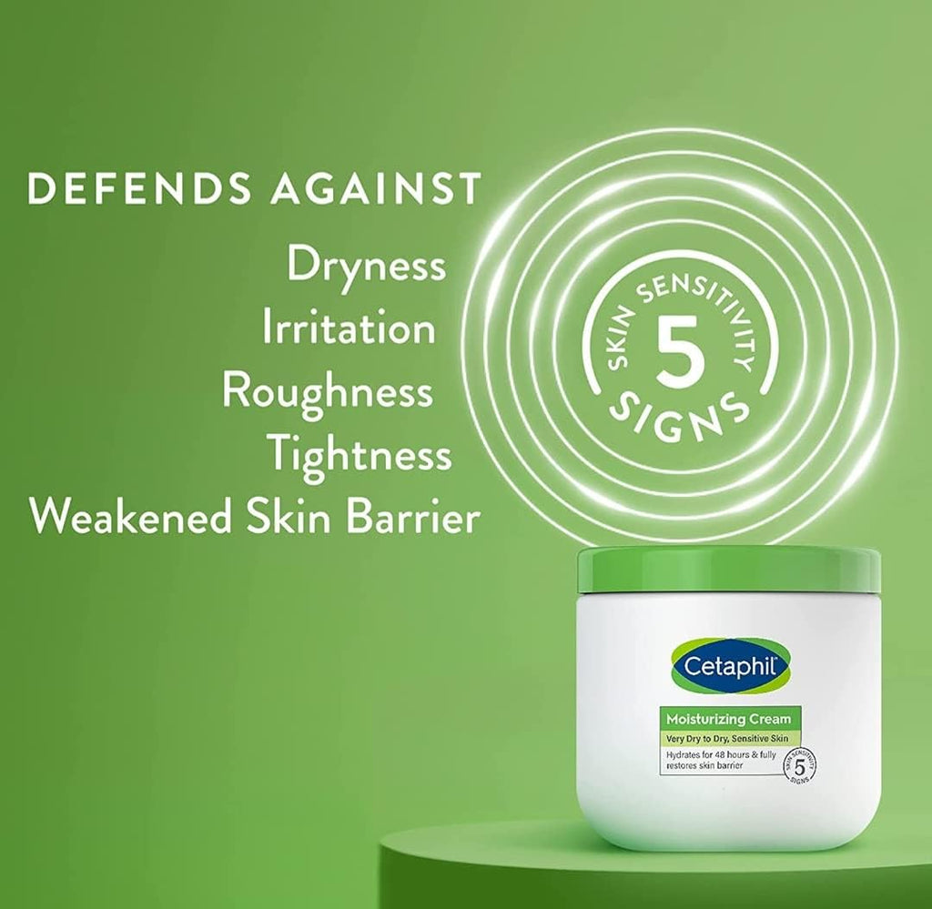 Cetaphil Moisturizing Cream Ultimate with Prebiotic Aloe, Very Dry to Dry Sensitive Skin, 2 Pack - 20 Ounce and 16 Ounce