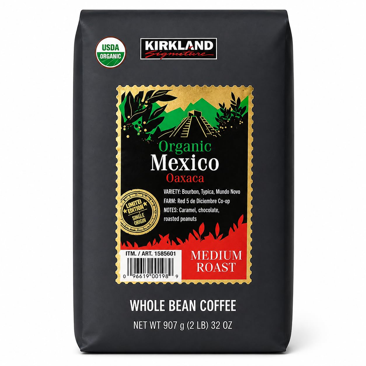 Kirkland Signature Organic Mexican Coffee 32.0 oz