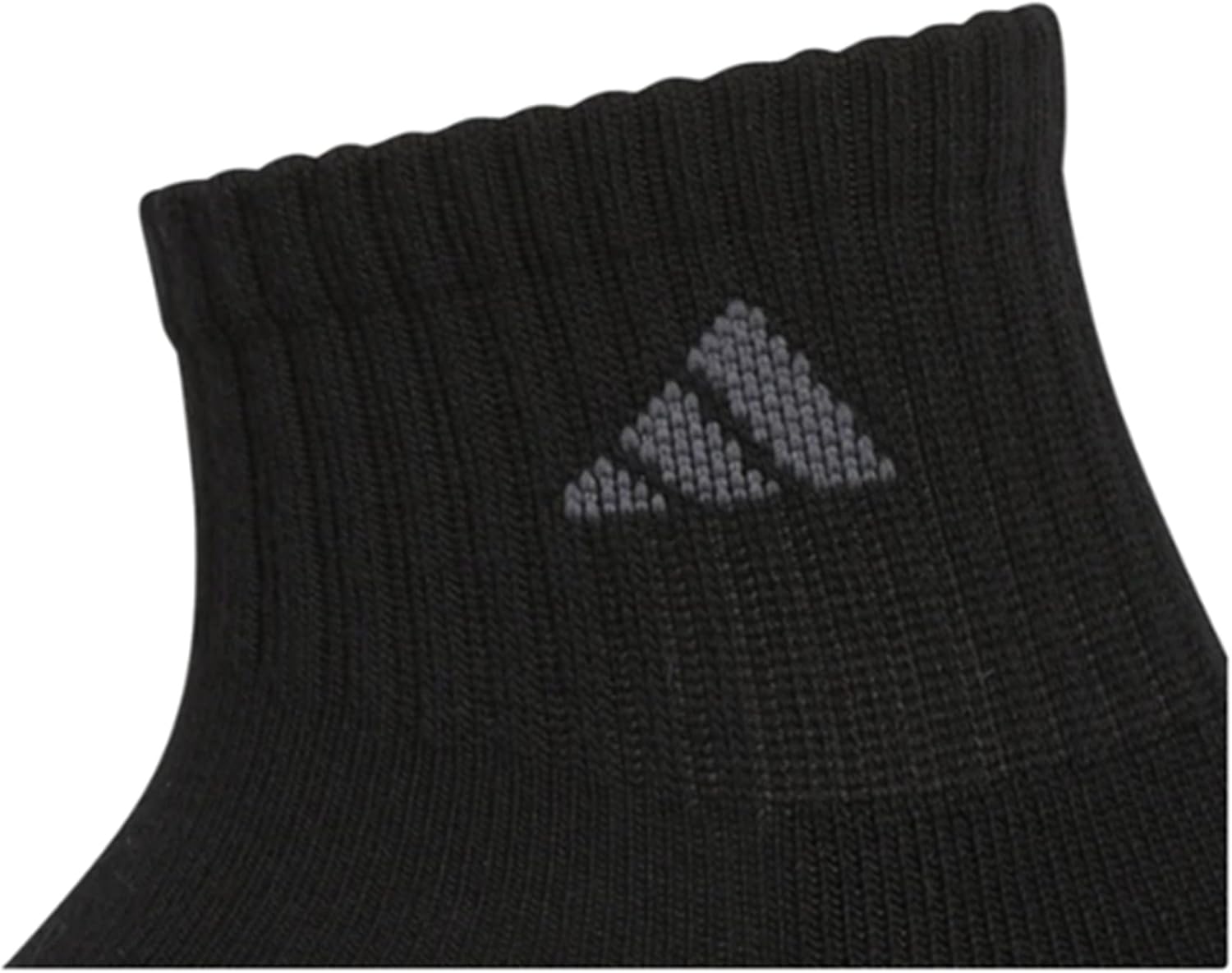 adidas Mens Cushioned Quarter Ankle Socks (6-Pair Pack)