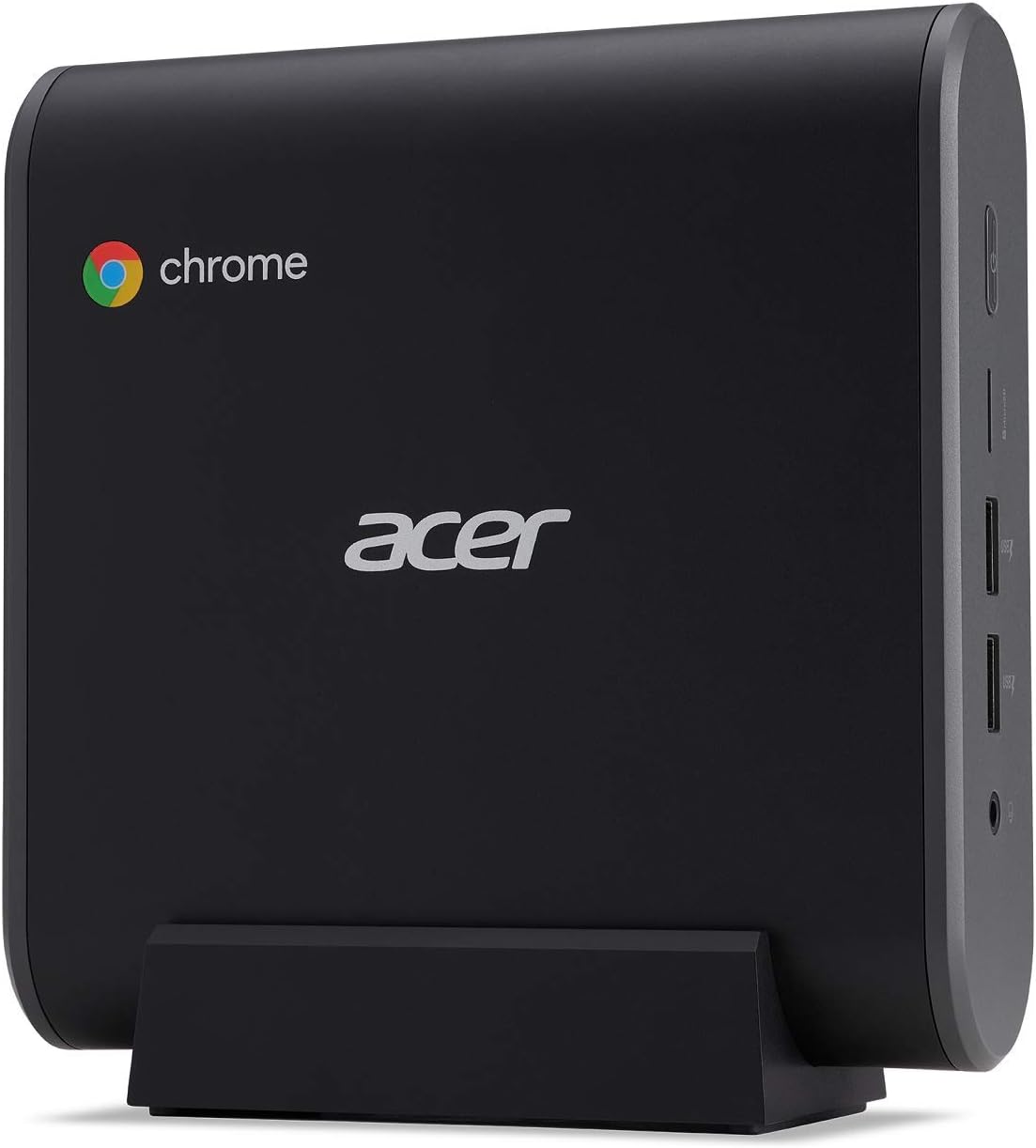 Acer Chromebox CXI3-UA91 Mini PC, Intel Celeron 3867U Processor 1.8GHz, 4GB DDR4 -Memory, 128GB M.2 SSD, 802.11ac Wi-Fi 5, USB Type-C, Chrome OS, Keyboard and -Mouse Included