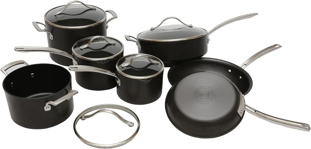 Kirkland Signature 12-piece Hard Anodized Cookware Set