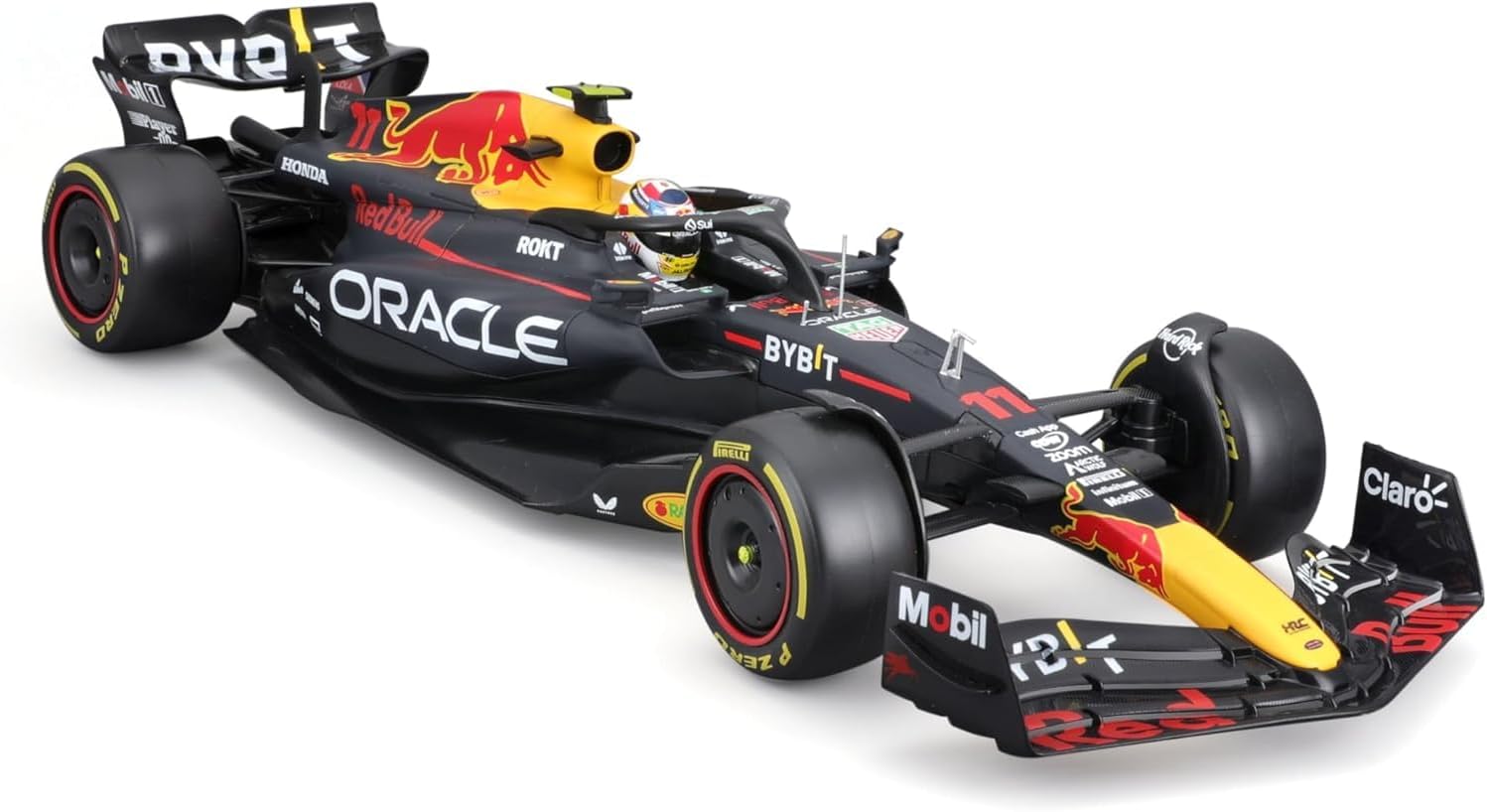 Bburago 1:18 F1 Oracle Red Bull Racing | Sergio Perez #11 | Miami GP RB19 (2023) Collector's Model
