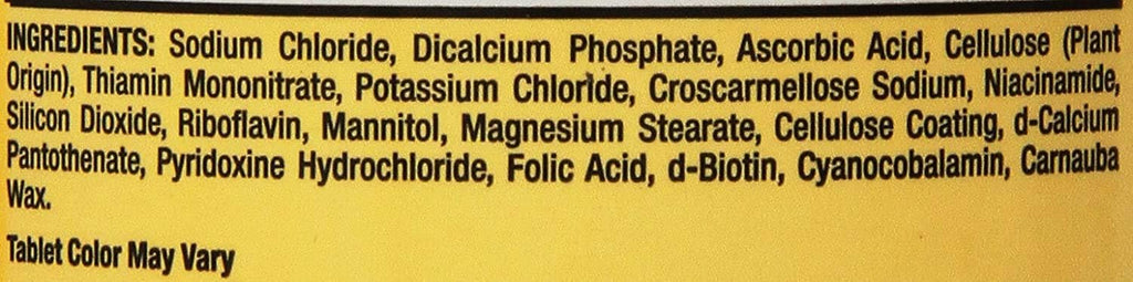 KIRKLAND SIGNATURE One Per Day Super B-Complex with Electrolytes,Tablet, 1000 Count (Pack of 2)