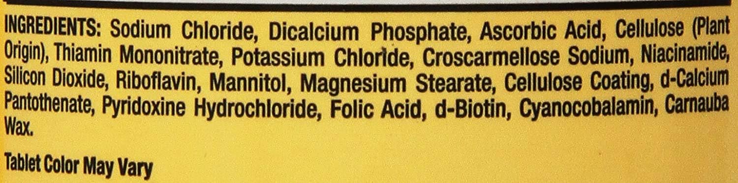 KIRKLAND SIGNATURE One Per Day Super B-Complex with Electrolytes,Tablet, 1000 Count (Pack of 2)