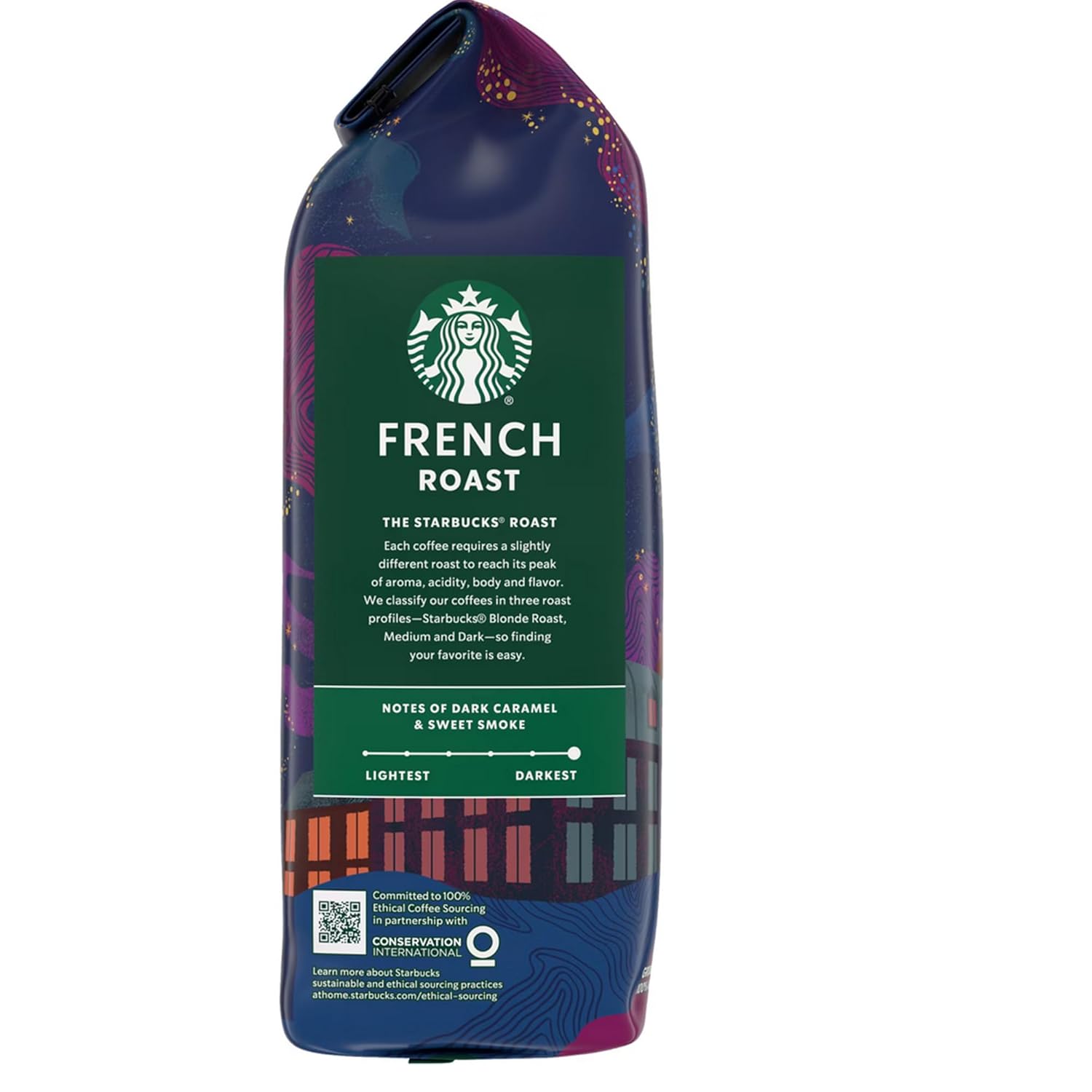 Starbucks Roasted Coffee Bean (French) - Pack of 3 (40 Oz. X 3)