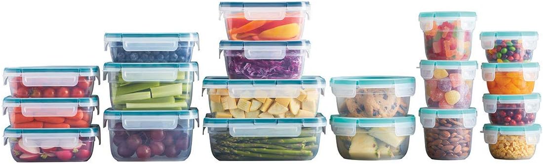 Snapware BPA-Free Plastic Storage Container Set - 38 pcs