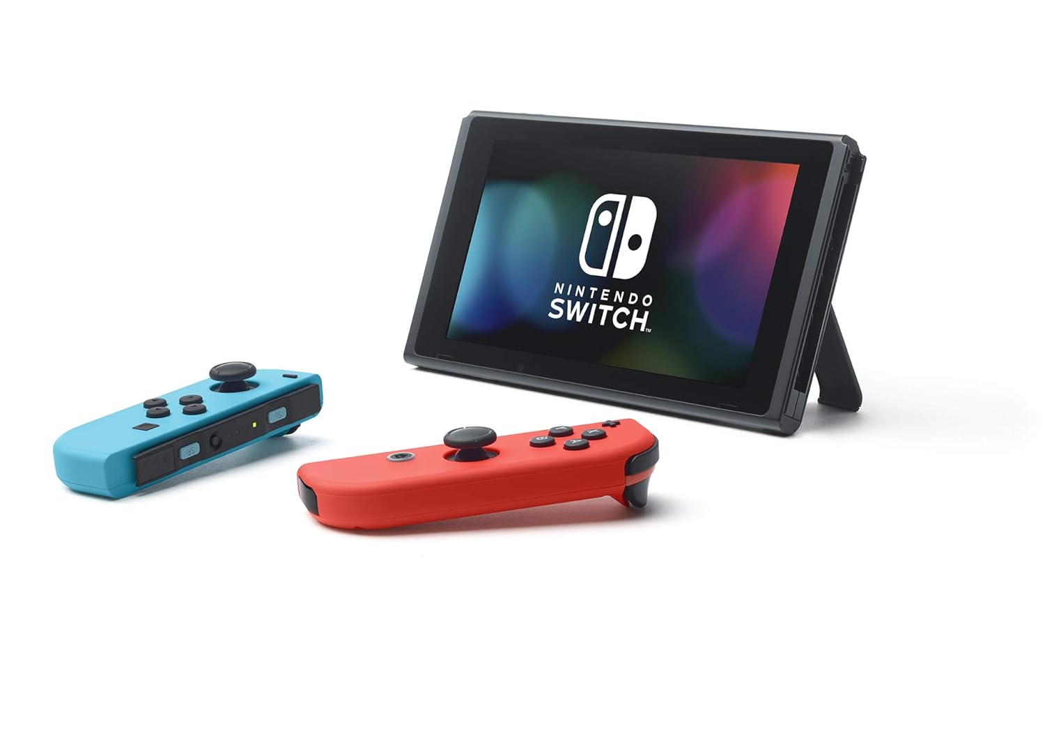 Nintendo Switch with Neon Blue and Neon Red Joy-Con - Handheld Gaming Console [video game]