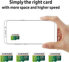 SAMSUNG (MB-ME256GA/AM) 256GB 100MB/s (U3) MicroSDXC EVO Select Memory Card with Full-Size Adapter