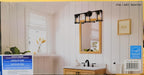 OVE Decors Joakim 3 Lighting Vanity Black