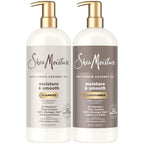 SheaMoisture Shampoo & Conditioner Set, Moisture & Smooth, 34 Oz Ea